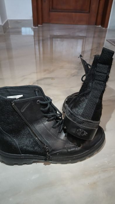 Bocanci ghete Palladium piele 41