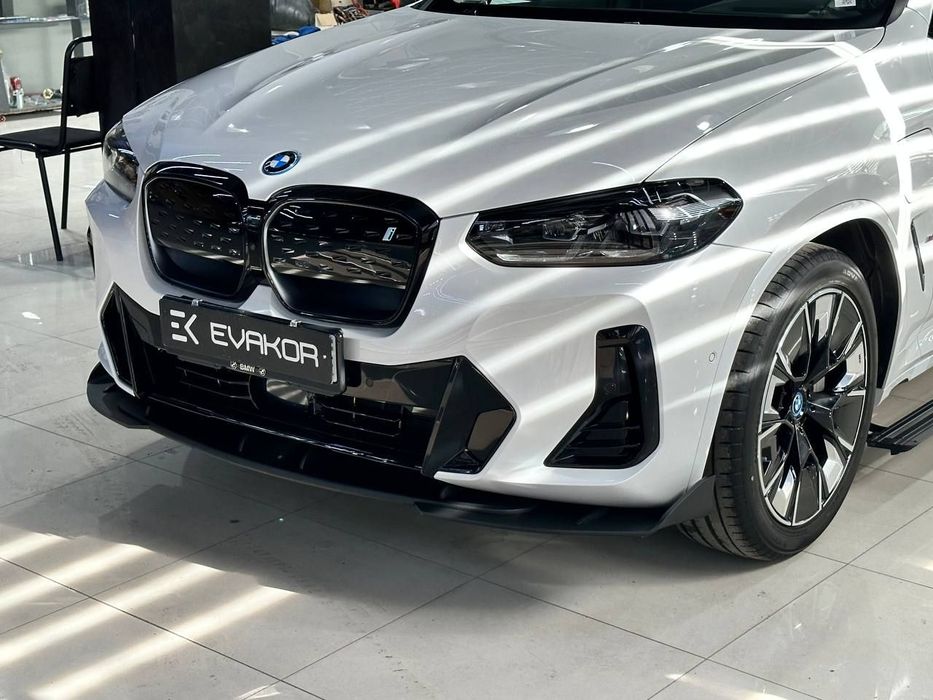 BMW iX3 сплиттер. Обвесы Защиты на Бампер!