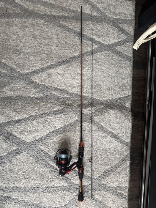 Lanseta spining 1,8 metri putere de aruncare 0,8-5 grame