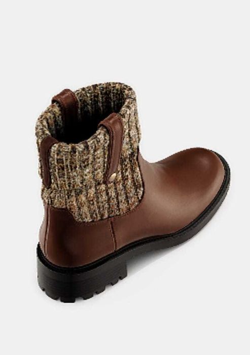 Cizme ZARA flat ankle