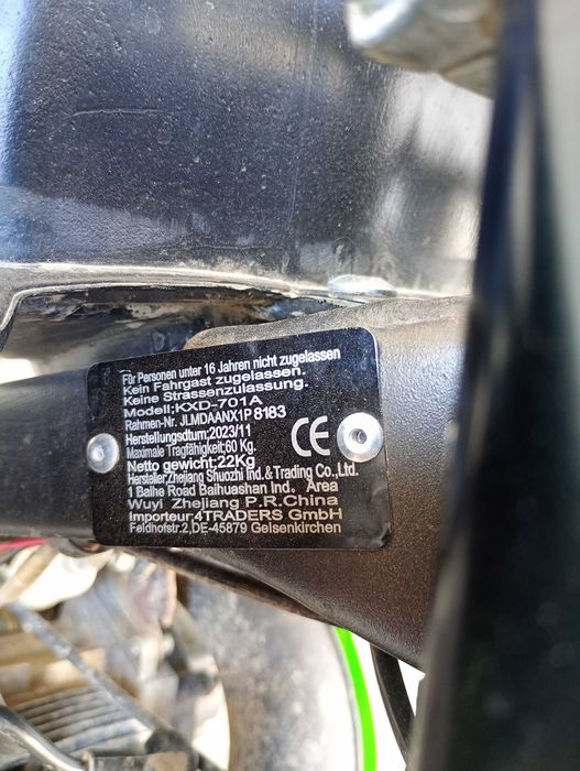 Cross copii KXD 49cc
