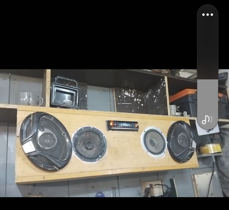 Калонка для гаража