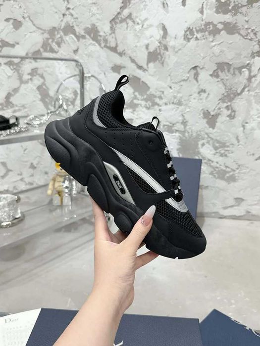 Dior B22 Black Calfskin