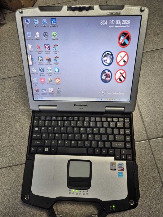 Panasonic　CF-SV9PD9LC Laptop Militar Panasonic Toughbook CF-31 Touch Intel I5 8GB