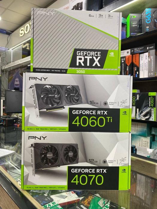 Rtx4060 ti 8gb pny 2fan new