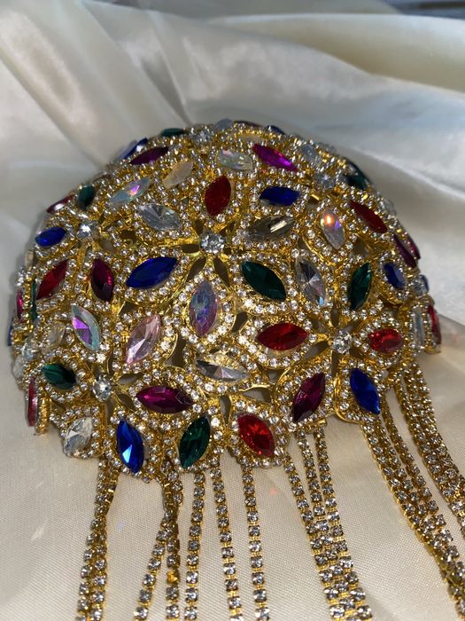 ободок для келинки со стразами