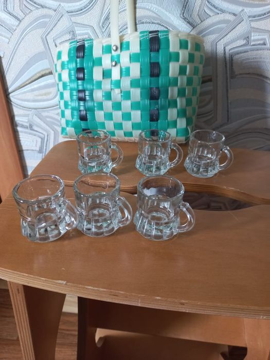 Корзинка СССР, бокальчики