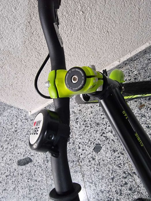 BICICLETA Copii CUBE CUBIE 160 Black Green Roti 16"