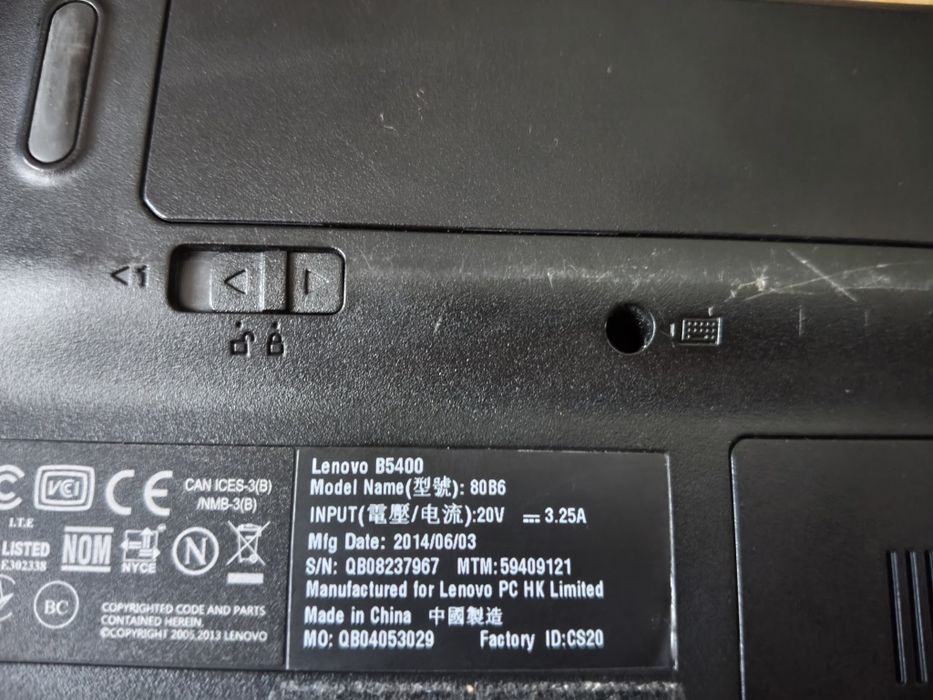 lenovo b5400 i3 gen4