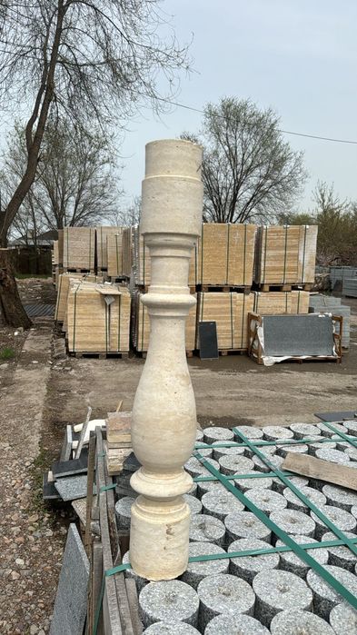 Гранит травертин мрамор тумба ступени перила