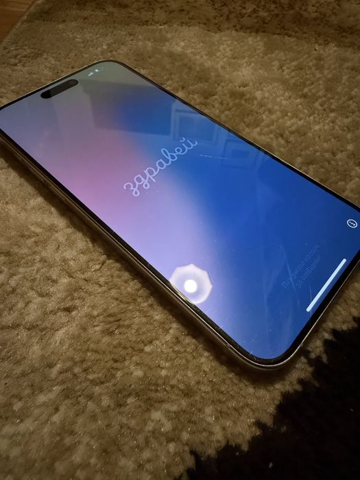 iPhone 15 pro Max 256 GB - бял, от Yettel - Гаранция до 05/2027г