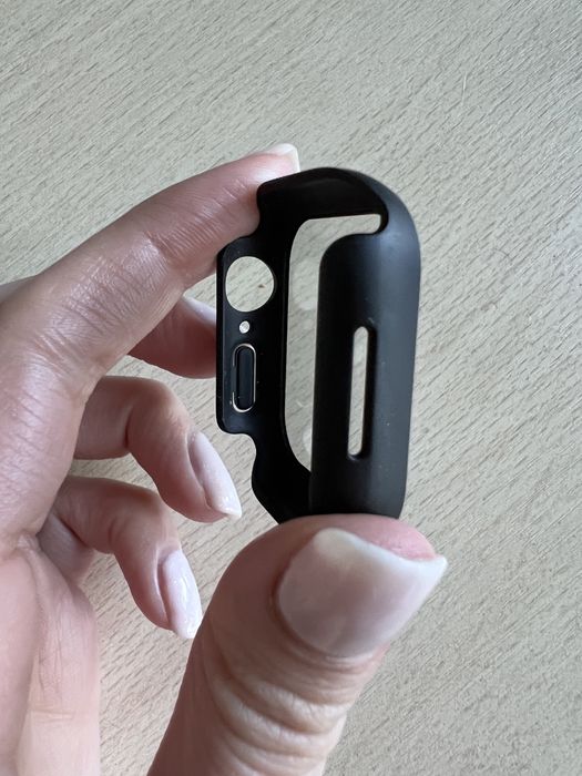 Черен предпазващ кейс за Apple Watch 41 mm