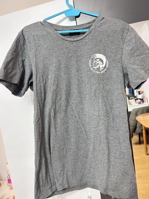 Diesel “Only The Brave” T-shirt | Grey / Green