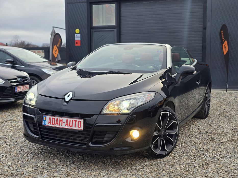 Renault Megane 1.6dci 2013 cabrio Xenon Navi Piele RATE SI GARANTIE