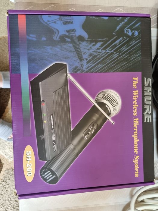 Vând Microfon Shure sm58 nou