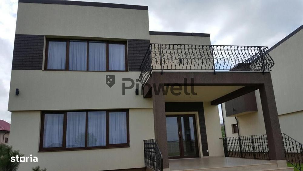 Vilă de lux de închiriat în Bragadiru cu 800 mp teren
