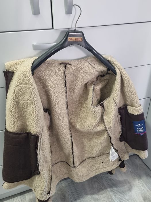 Geaca Tom Tailor blana ecologica