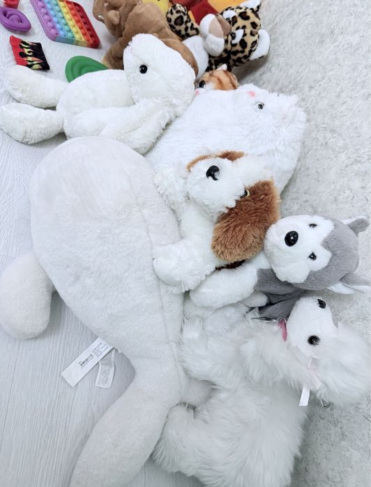 Мягкие игрушки.