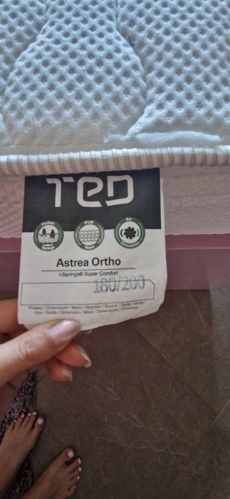 Матрак TED 180 x 200 и топ матрак