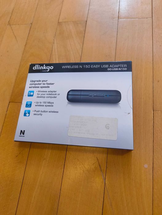 D-Link dlinkgo Wireless N150 - USB адаптер – Plug & Play Wi-Fi