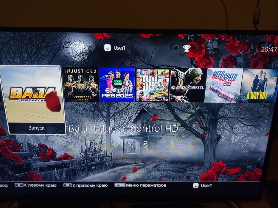 Playstation4 slim 500 gb 6.72 hen oʻrnatilgan