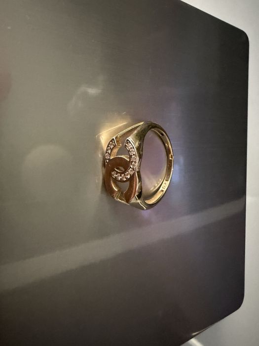 Inel aur 14k model Chanel