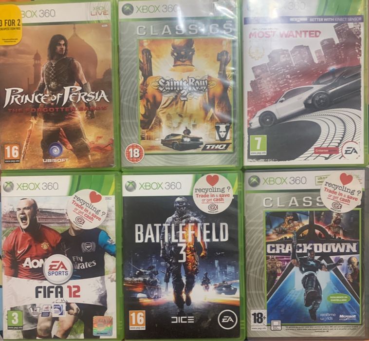 Jocuri Xbox 360.
