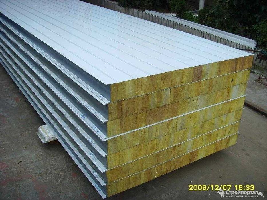 Сэндвич панель от производителя. Sendvich panel hamma turidan bor