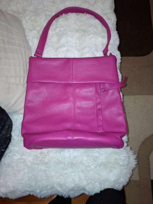 Цикламена дамска чанта