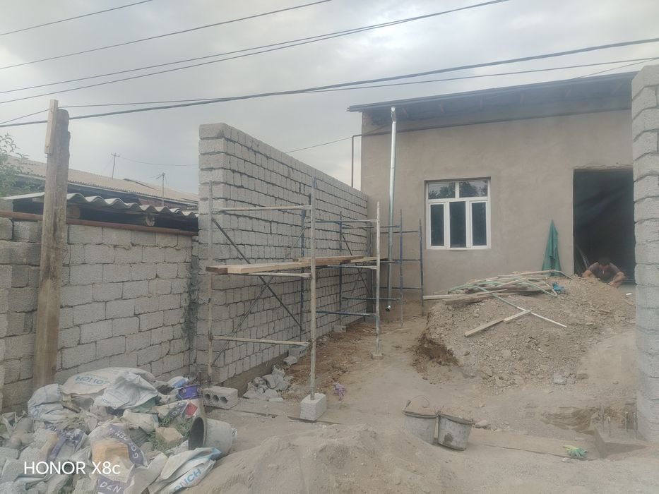 Usta hizmati, tom yopamiz, Lomboz qilamiz, Shlaka blok teramiz zabor q