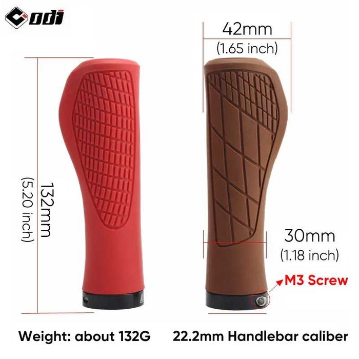 Mansoane ergonomice bicicleta confortabile din silicon