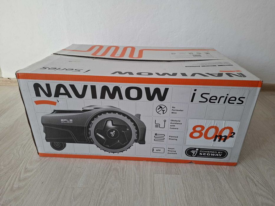 Robot de tuns Gazon fara fir perimetral GPS 4G Segway Navimow i108E