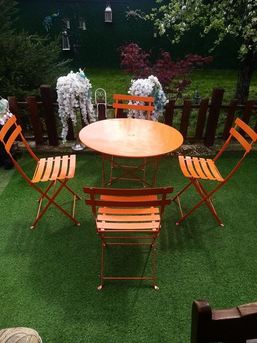 Комплект от маса с 4 стола Метал,