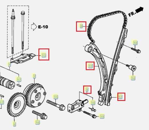 ОЕМ Ангренажна Верига за Honda Accord 2.4 бензин - K24A Двигател