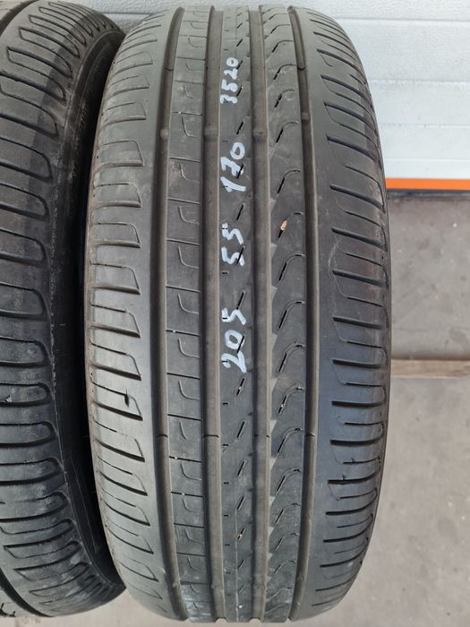 Летни гуми 2 броя PIRELLI Cinturato P7 205 55 R17 дот 3520