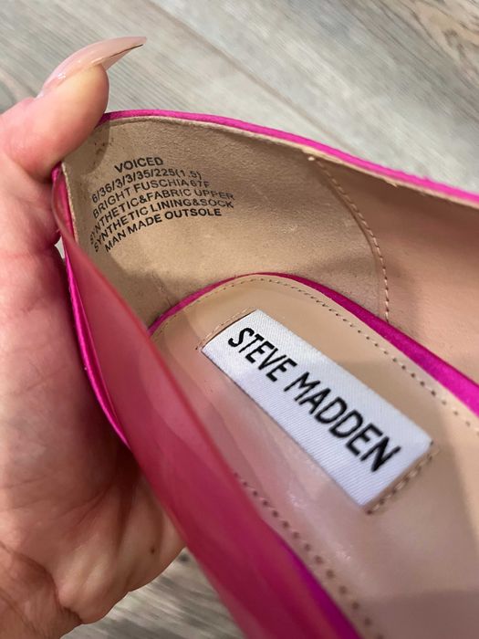 Дамски елегантни обувки с висок ток, Steve Madden, 36 номер, розови