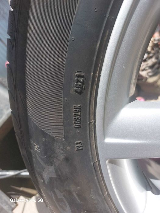 Anvelope Pirelli PowerGy cu jante Audi originale