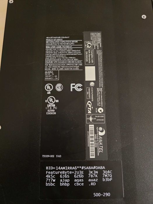 Kомпютър HP Pavilion 16GB RAM, 120GB SSD, i7 4770, R7 2GB, DVD RW