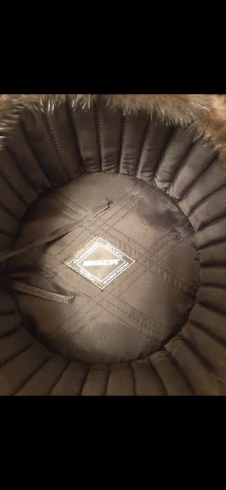 Шапка ушанка, норковая