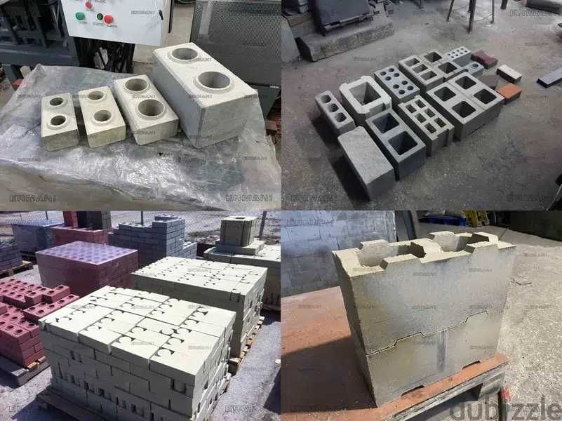 Presa pentru producerea caramida LEGO. ERMANI hiper-80AT