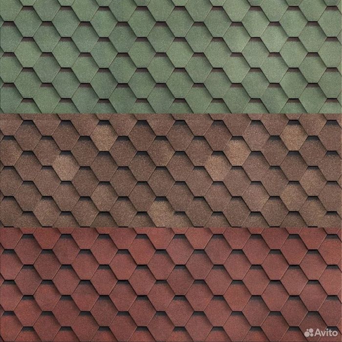 Гибкая черепица АНДУЛИН Россия