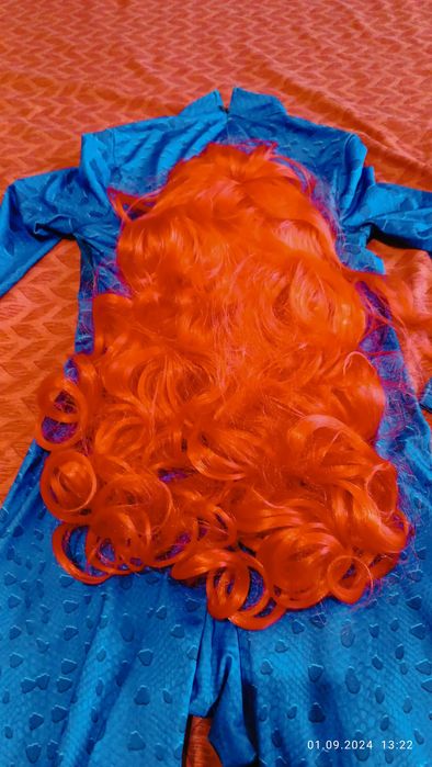 Costum dama Halloween Mistique, masca Halloween, bal mascat