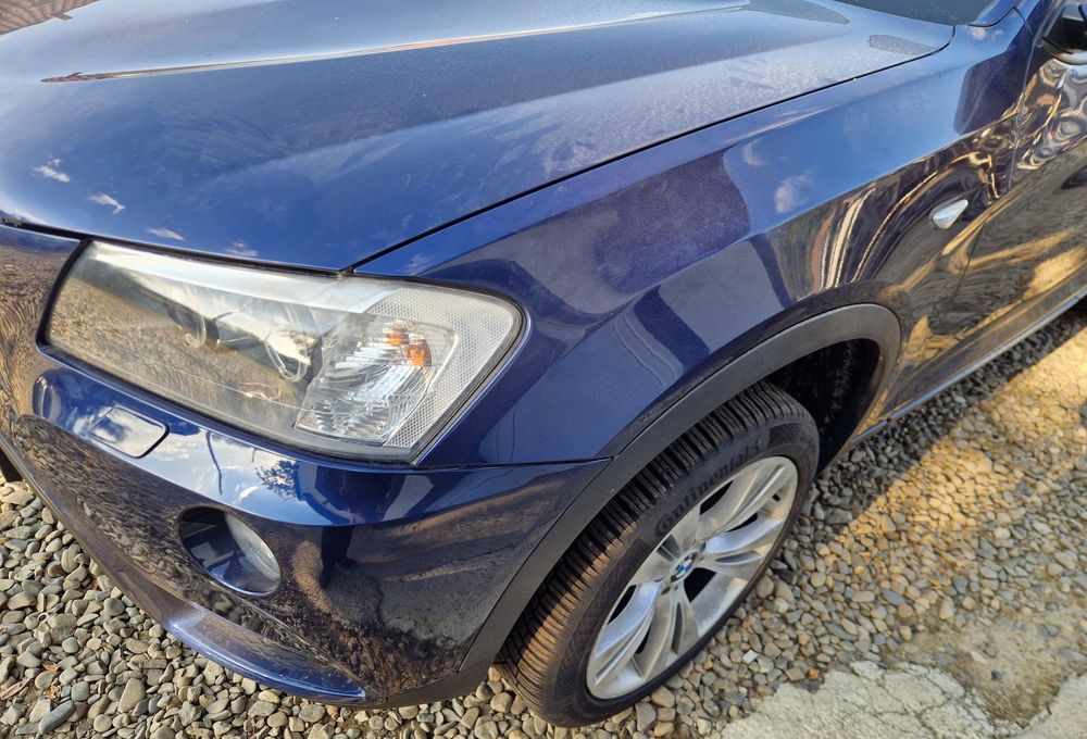 Fata completa bmw x3 f25 bara capota faruri bixenon aripa trager complet plansa bord piese