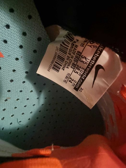 Nike mercurial N38,5 Оранжеви Бутонки