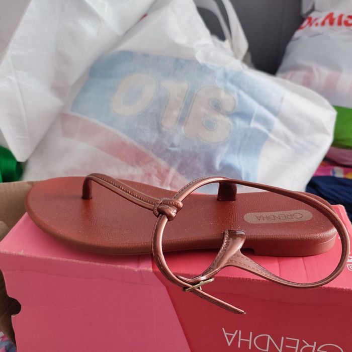 Sandale maro/cupru Grendha 38