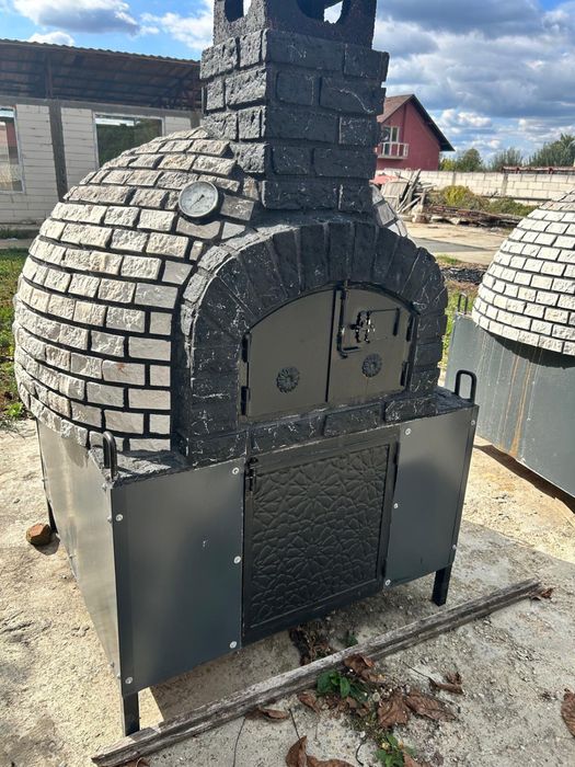 Cuptor de gradina pe lemne - Caramida, vatra, cos si ceas | Turcia