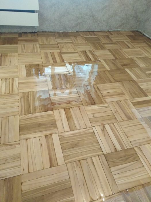 Шлифовка пол паркет