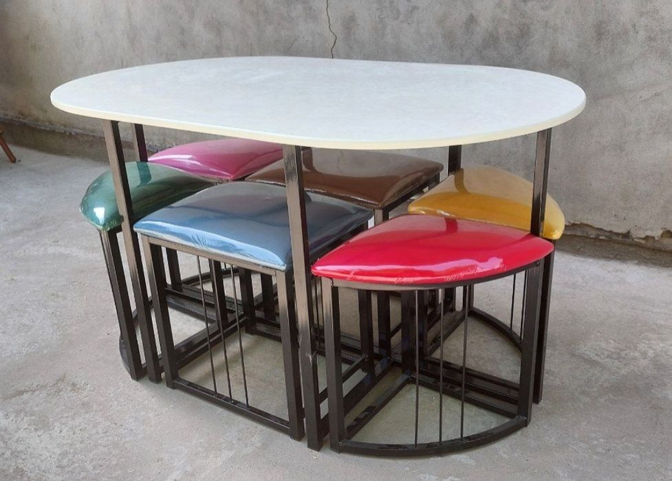 taburetka va stol uyingiz uchun компактный комплект табуреток для кухн