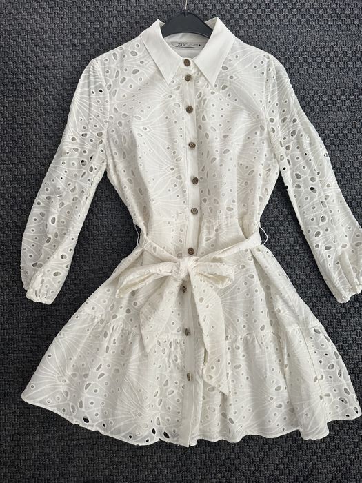 Rochie de vara alba zara
