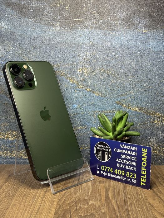 Iphone 13 pro max/128gb/2 Ani Garantie Centrul de Telefoane/rate